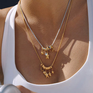 Star Charm Pendant Necklace