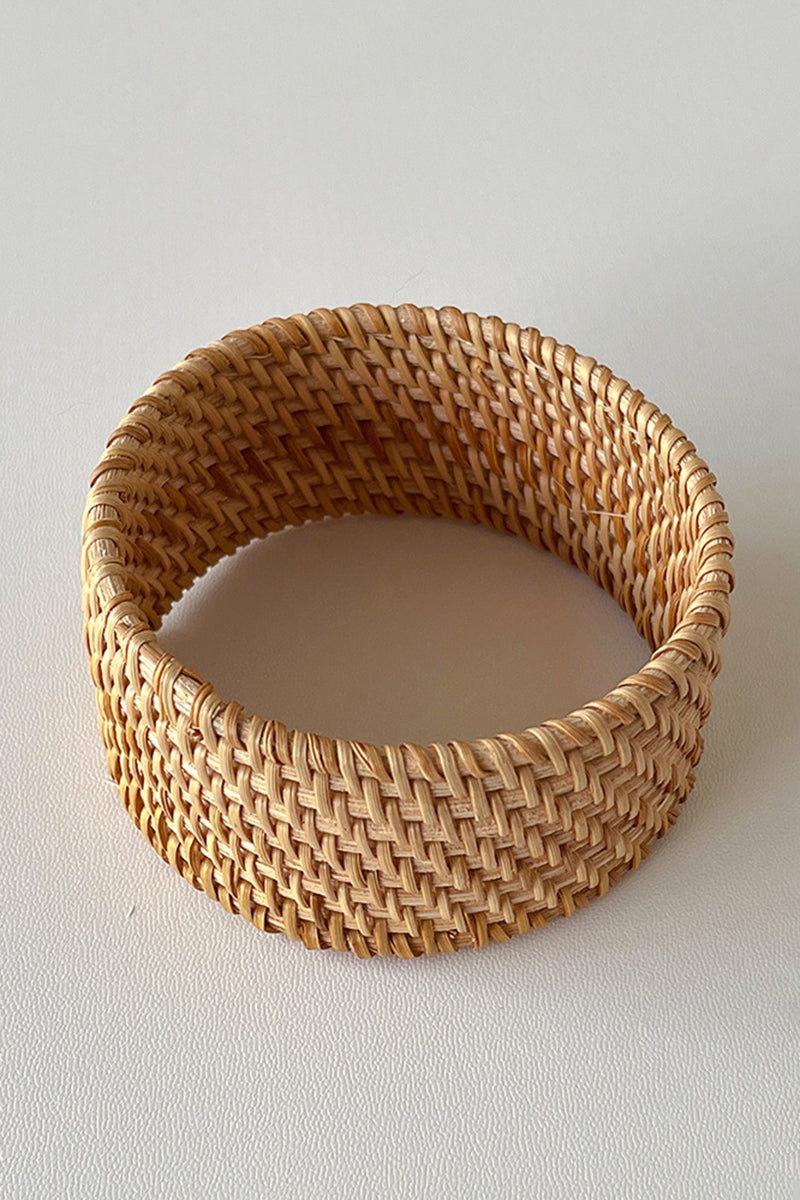 Woven Texture Bangle Bracelet