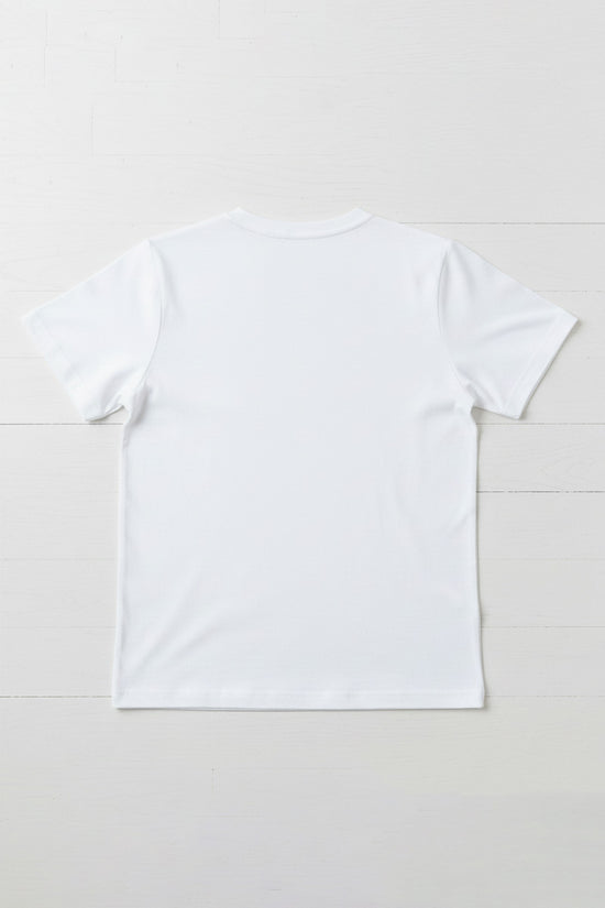 Golden Seashell Embroidered T-Shirt