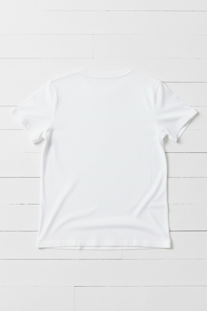 Golden Palm Embroidered T-Shirt