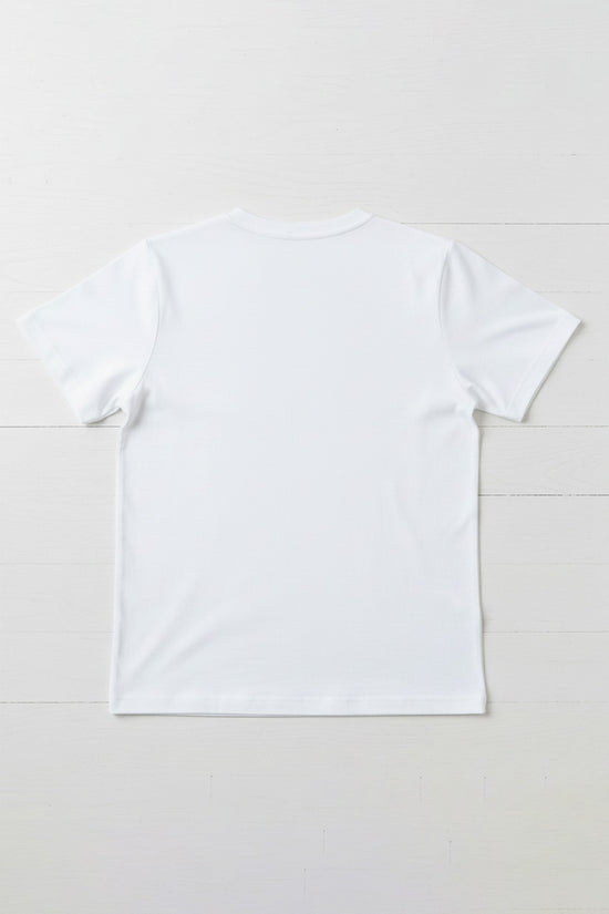 Sea Life Mosaic Embroidered T-Shirt