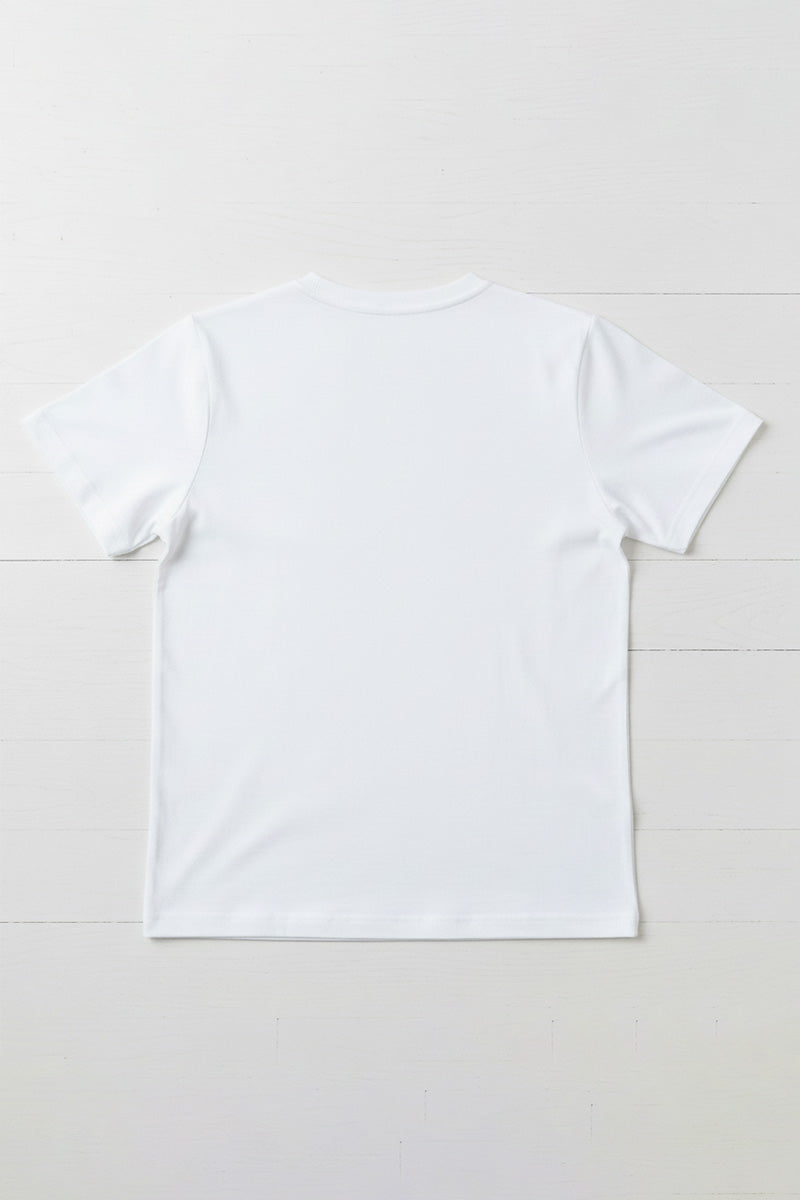 Sea Life Mosaic Embroidered T-Shirt