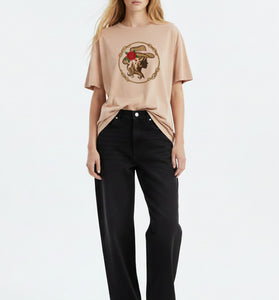 Floral Rodeo Emblem T-Shirt