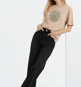 Petal Mandala Graphic T-Shirt