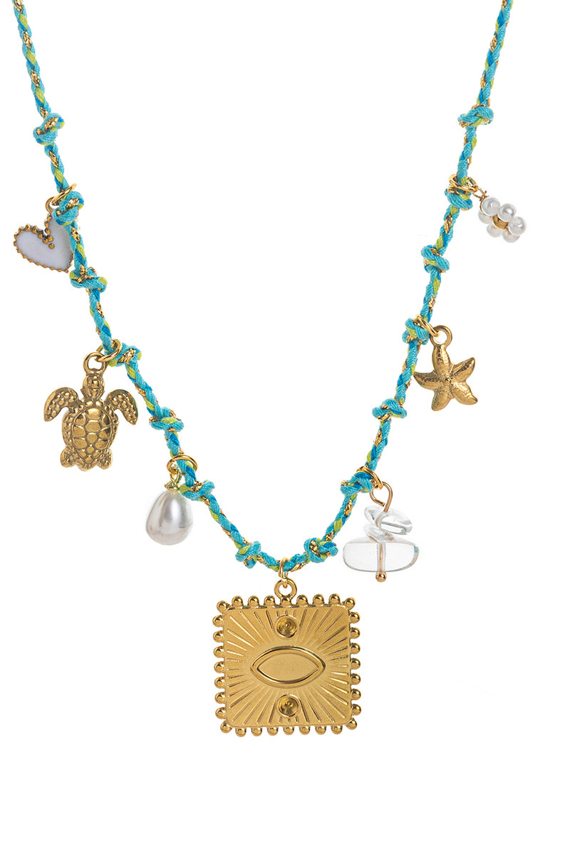 Colorful Charm Necklace