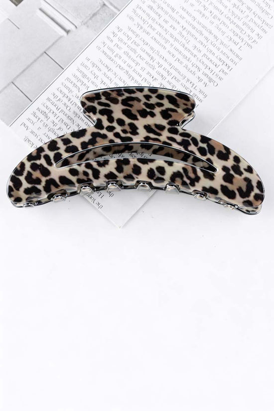 Stylish Leopard Pattern Hair Claw