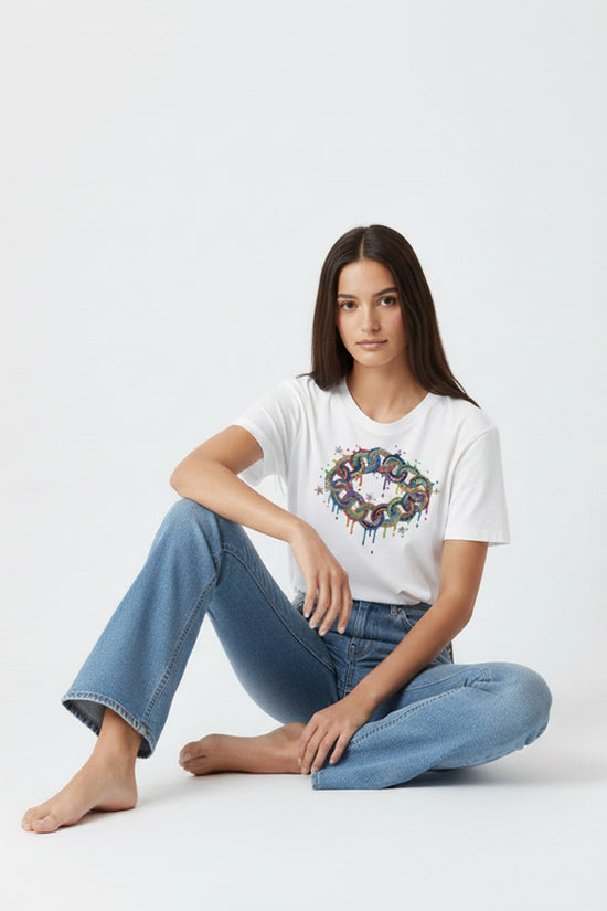 XOXO Motif Graphic T-Shirt