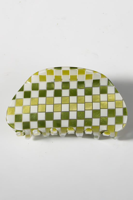 Geometric Design Hair Claw