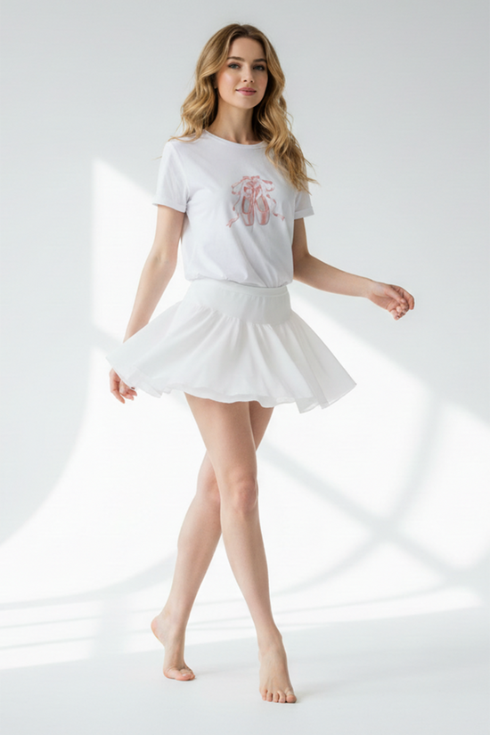 Ballet Grace Embroidered T-Shirt