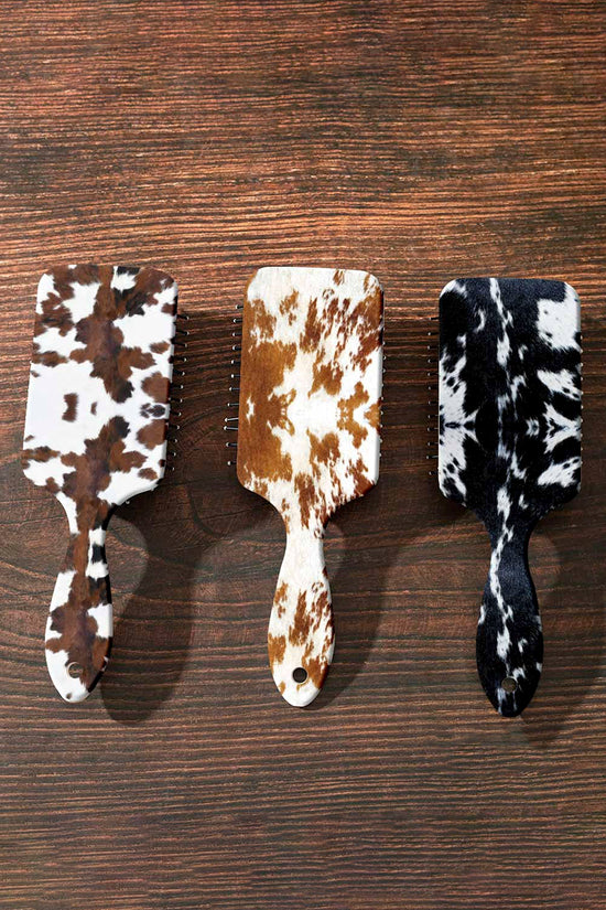 Animal Print Paddle Hairbrush