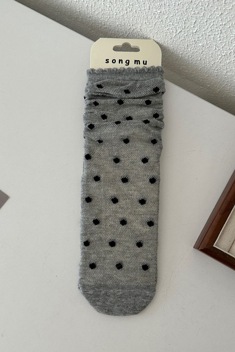 Elegant Plain Hosiery Sock