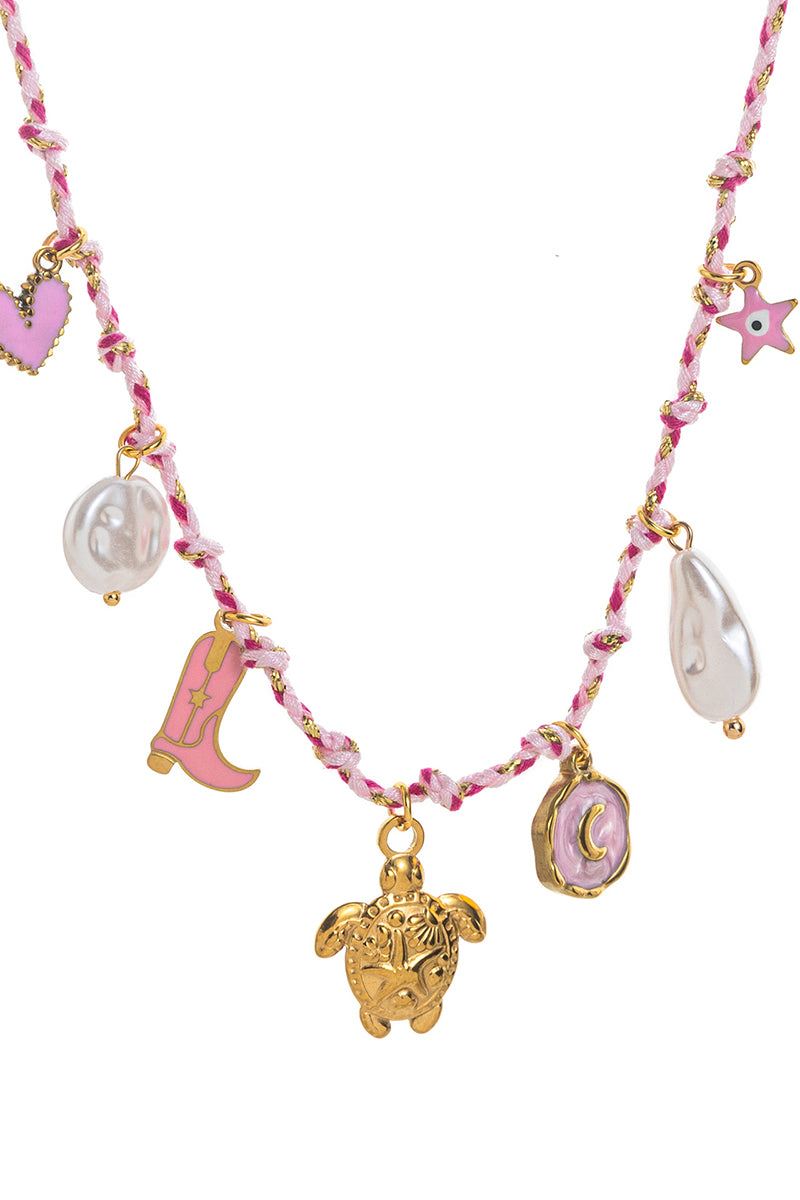Colorful Charm Necklace