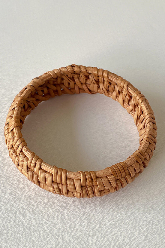 Woven Texture Bangle Bracelet
