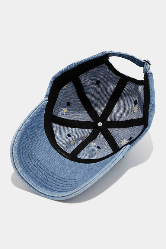 Daisy Pattern Casual Cap