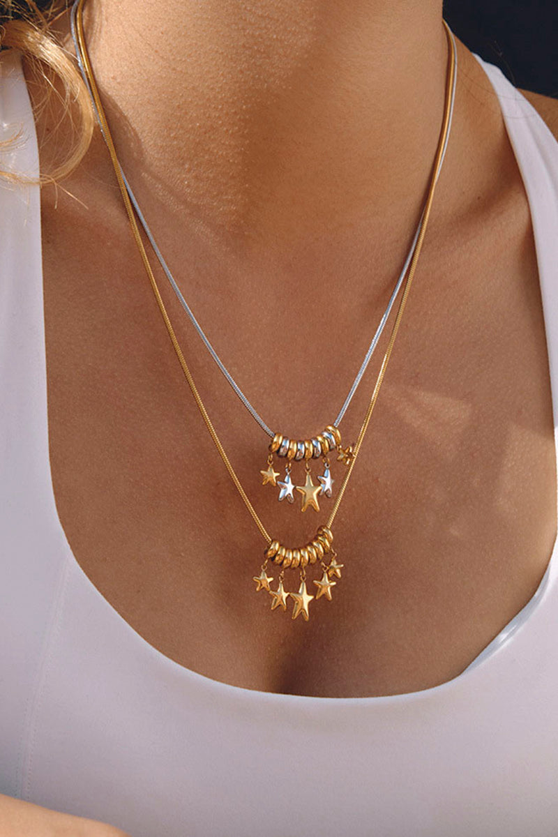 Star Charm Pendant Necklace