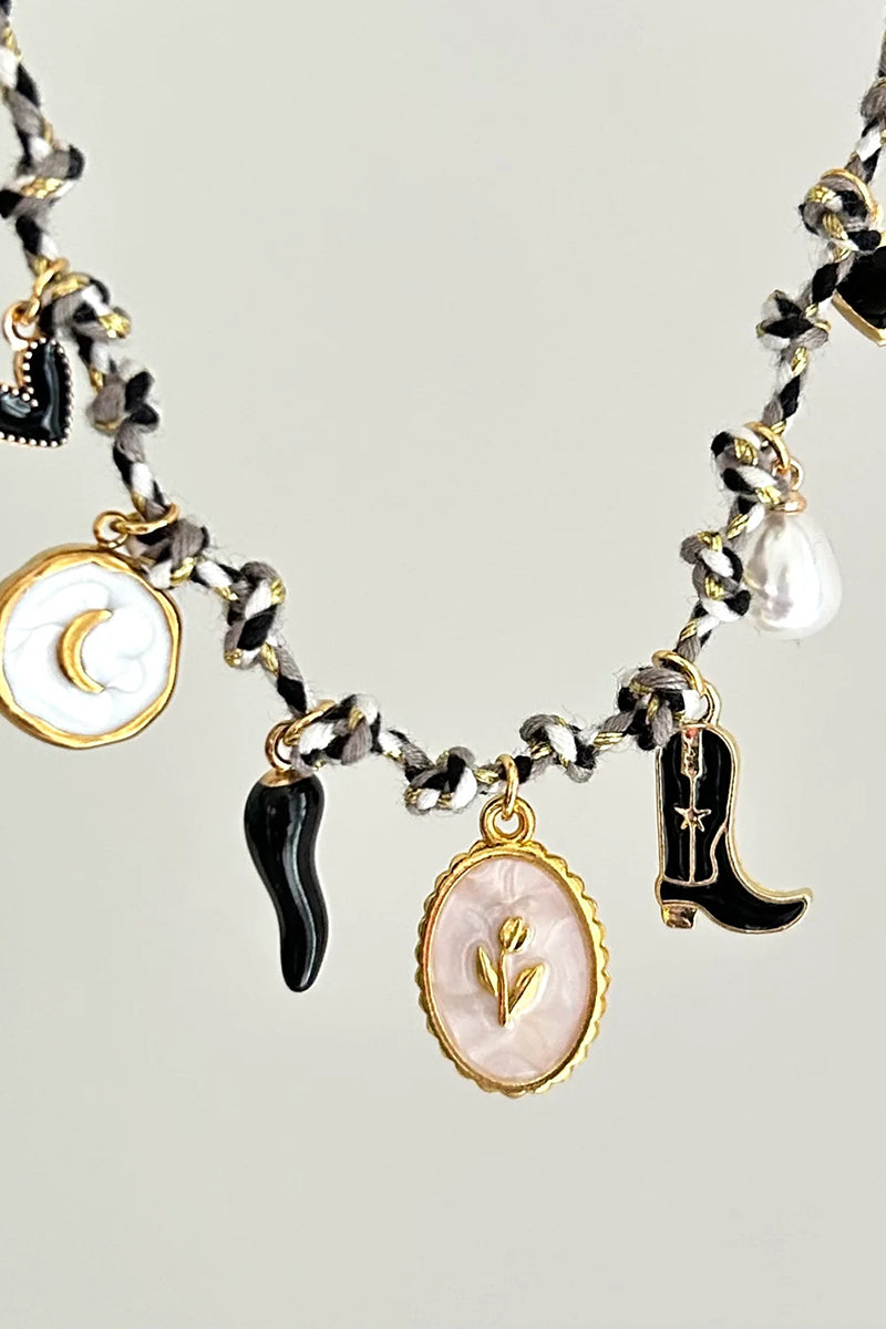 Colorful Charm Necklace