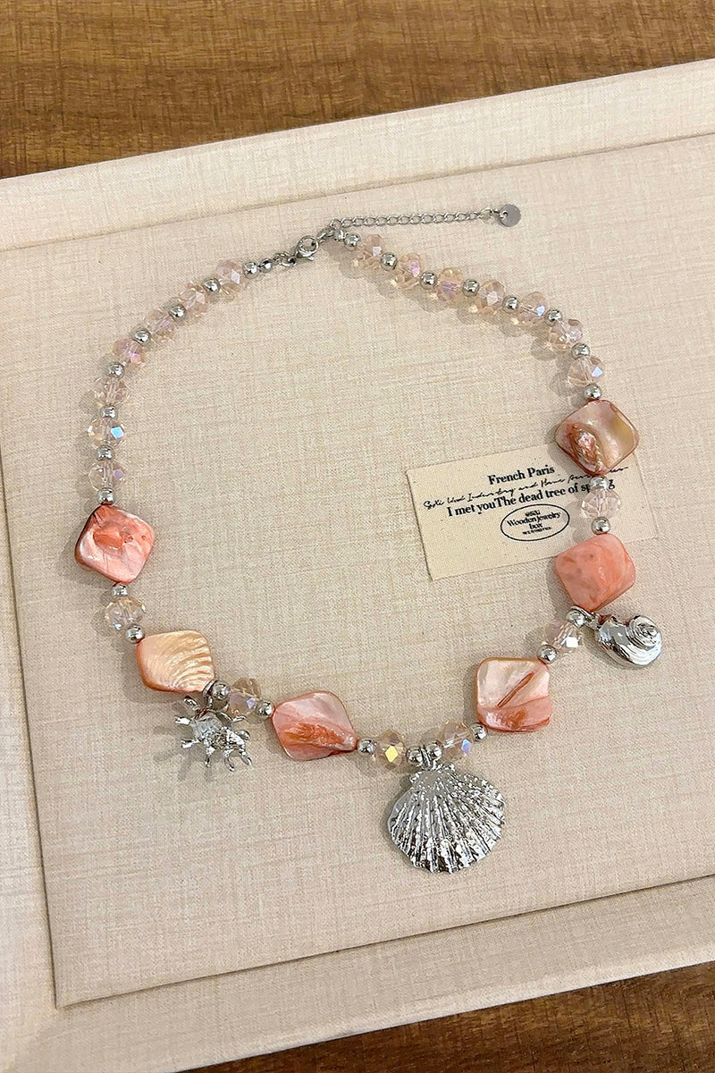 Ocean-Inspired Charm Necklace