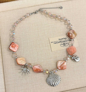 Ocean-Inspired Charm Necklace