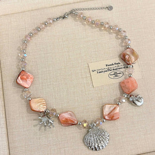 Ocean-Inspired Charm Necklace