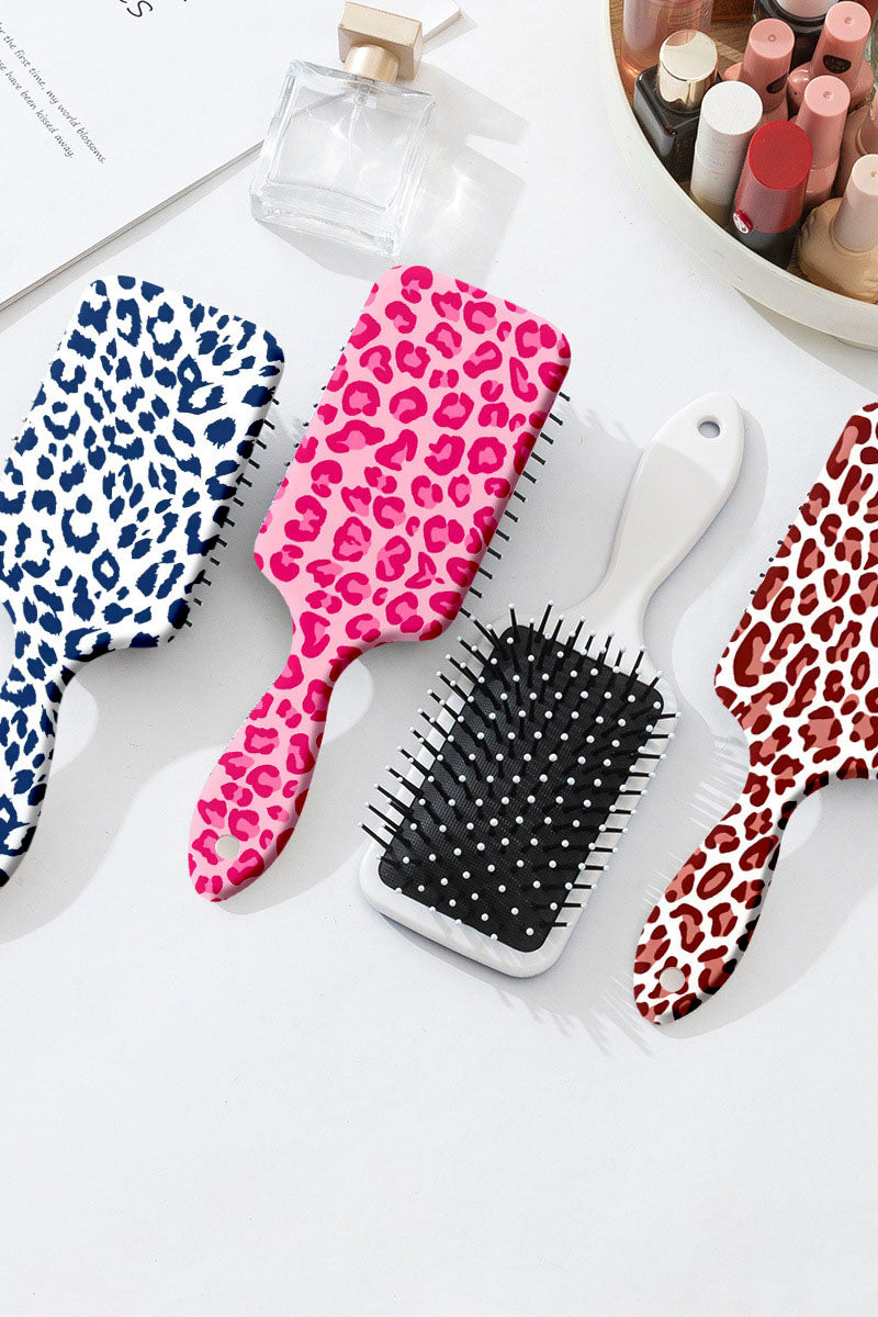 Leopard Pattern Hairbrush