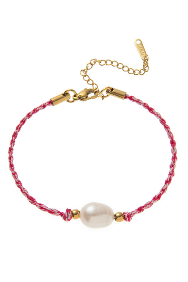 Heart and Cross Charm Bracelet