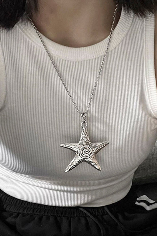 Starfish Charm Necklace