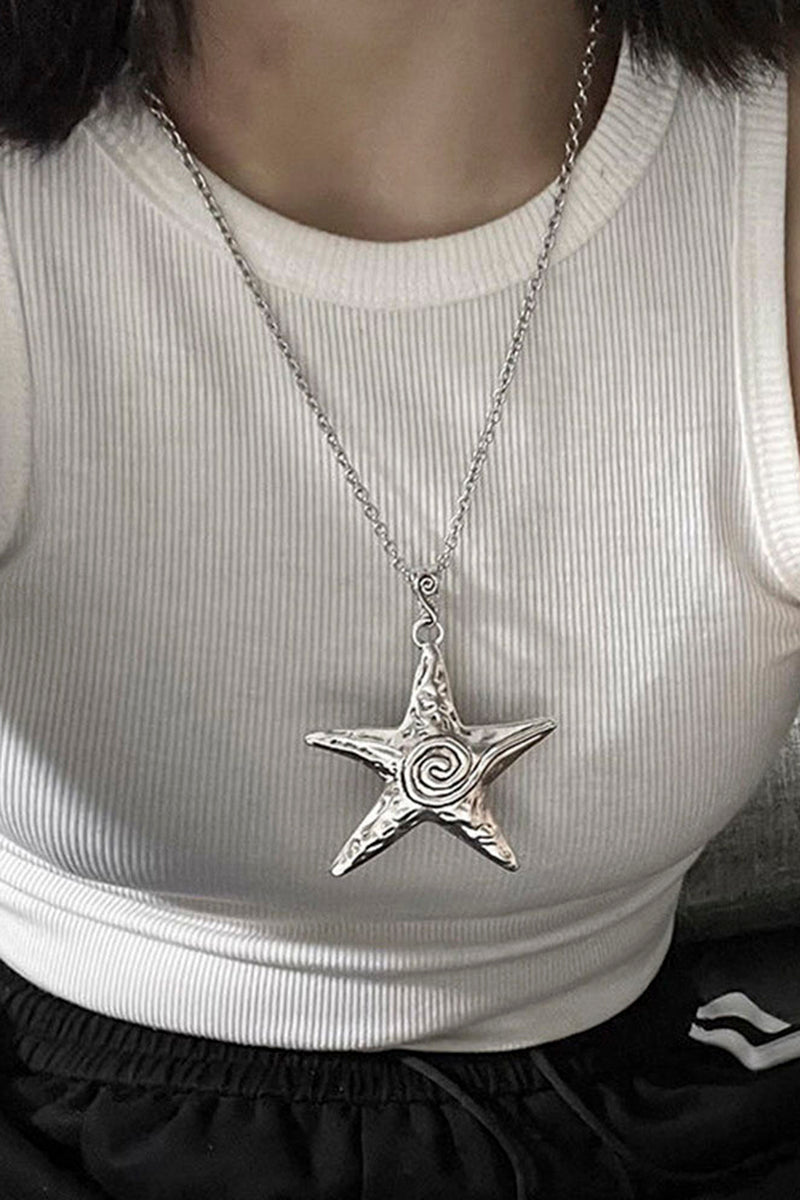 Starfish Charm Necklace