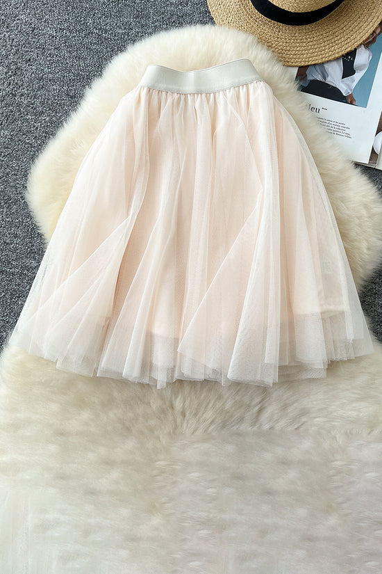Elegant Layered Mini Skirt