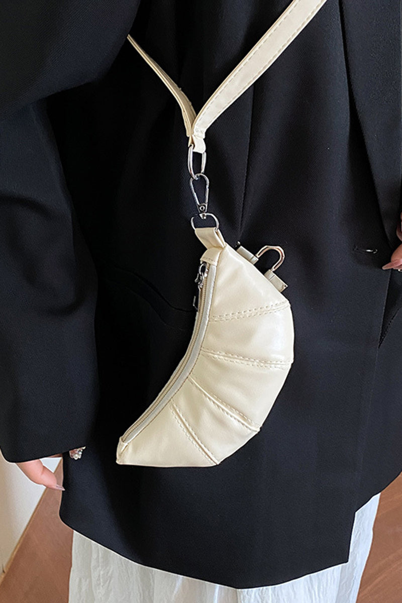 Sleek Curved Mini Belt Bag
