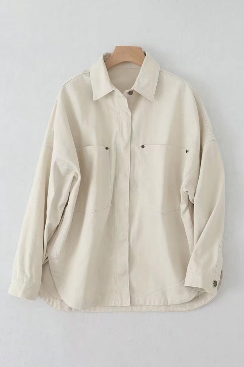 Casual Denim Button-Up Shirt