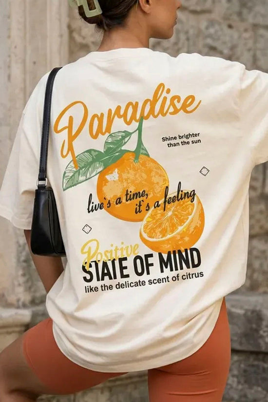 Graphic Citrus Paradise T-Shirt