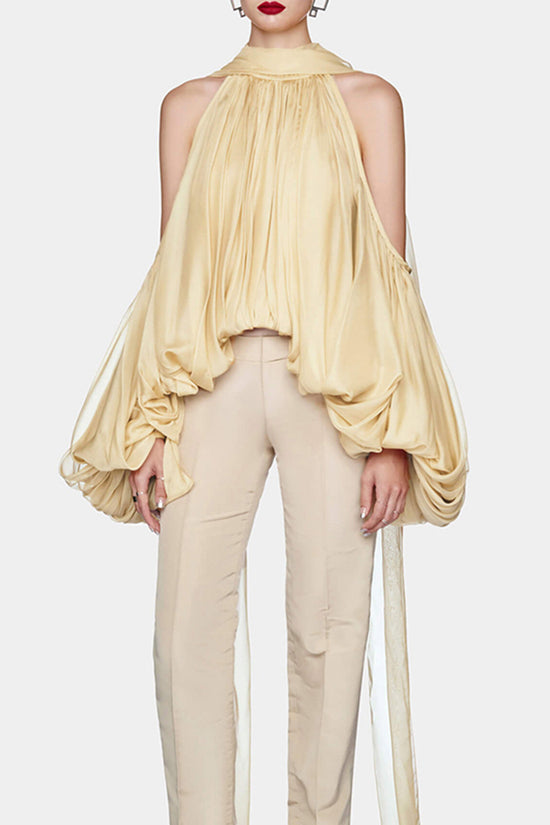 Elegant Puff Sleeve Blouse
