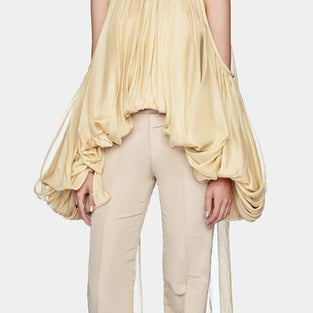 Elegant Puff Sleeve Blouse