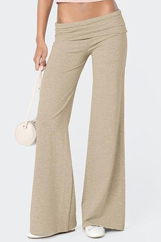 Flared High-Waist Workout Leggings