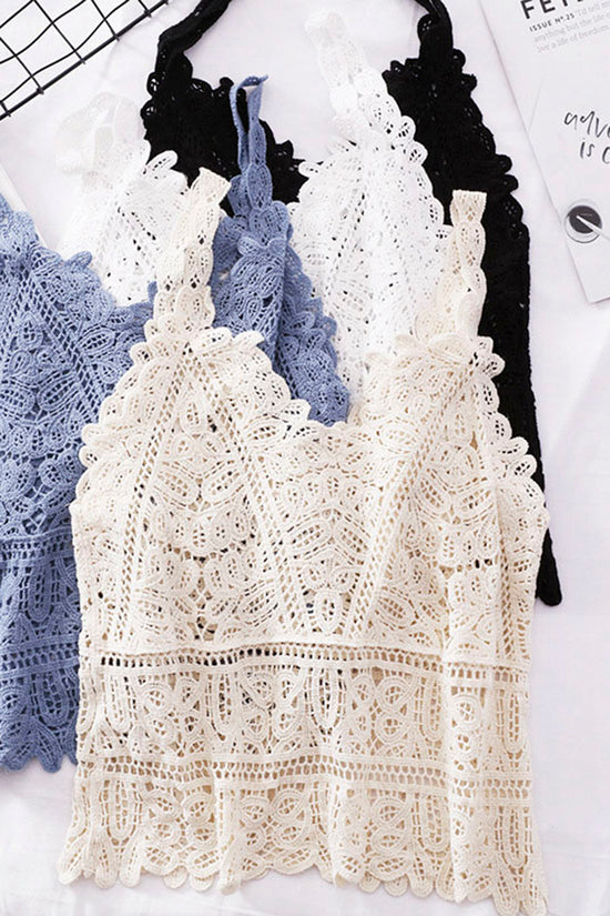 Floral Crochet Tank Top