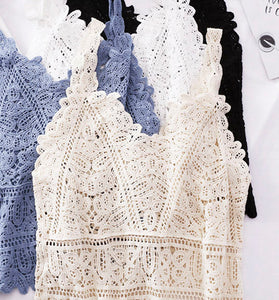 Floral Crochet Tank Top