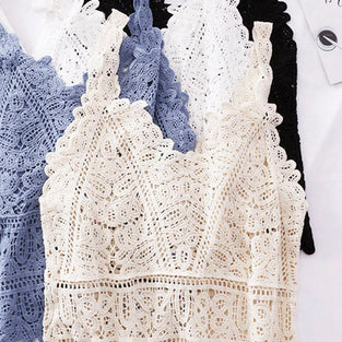 Floral Crochet Tank Top