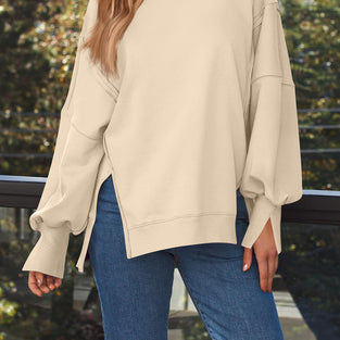 Oversized Dropped Shoulder Sweatshirt