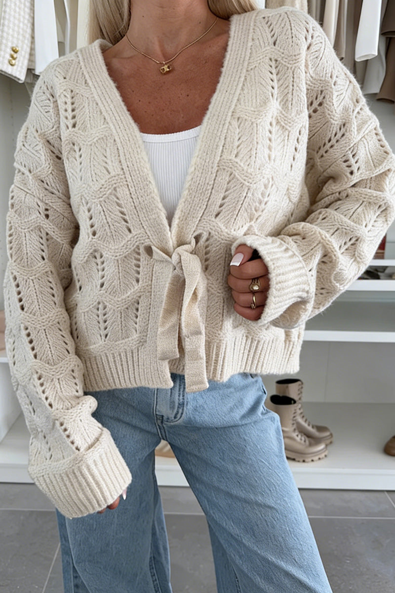 Cozy Knit Cardigan with Button Front