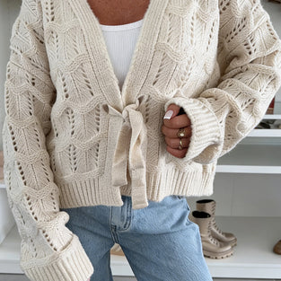 Cozy Knit Cardigan with Button Front