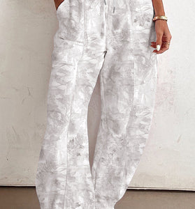 Relaxed Fit Casual Drawstring Pants