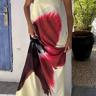 Maxi Floral Sleeveless Dress