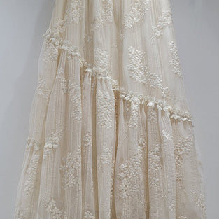 Elegant Lace Midi Skirt