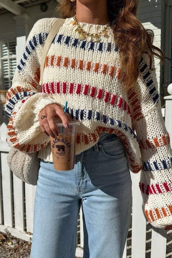 Striped Casual Sweater