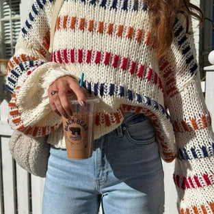 Striped Casual Sweater