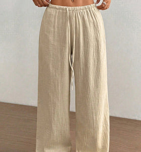 Relaxed Fit Casual Pants