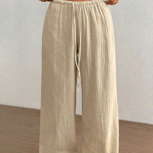 Relaxed Fit Casual Pants