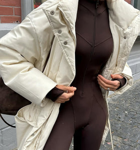 Classic High-Neck Padded Coat