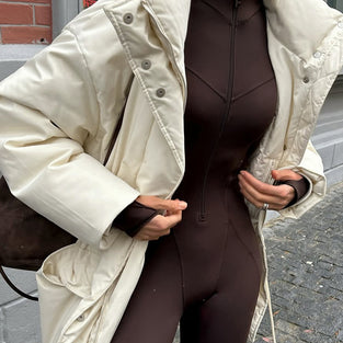 Classic High-Neck Padded Coat