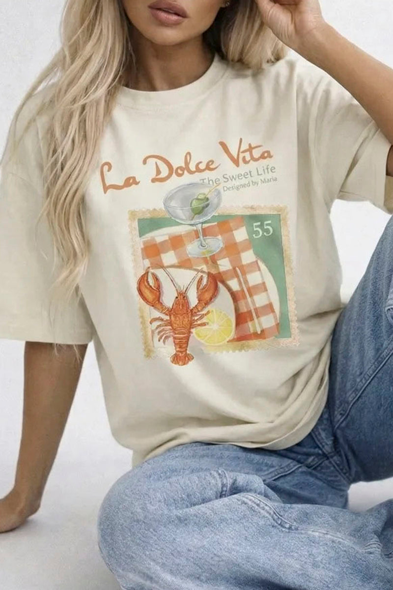 Graphic Print Relaxed Fit T-Shirt